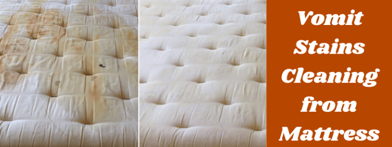 Remove Vomit Stains from Your Mattress